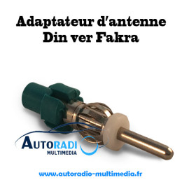 Adaptateur d'antenne Din Vers Fakra