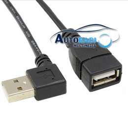 Câble USB avec angle 90°