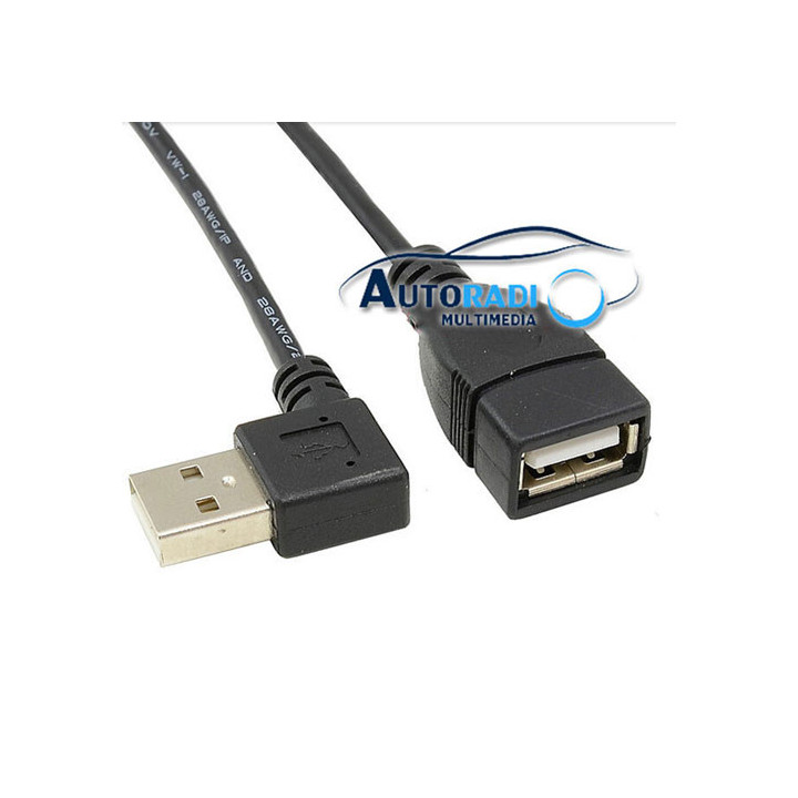 Câble USB avec angle 90°