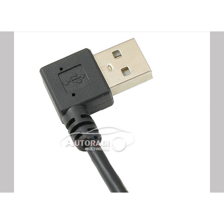 Câble USB avec angle 90°