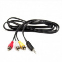 Câble Audio vidéo Jack 3.5