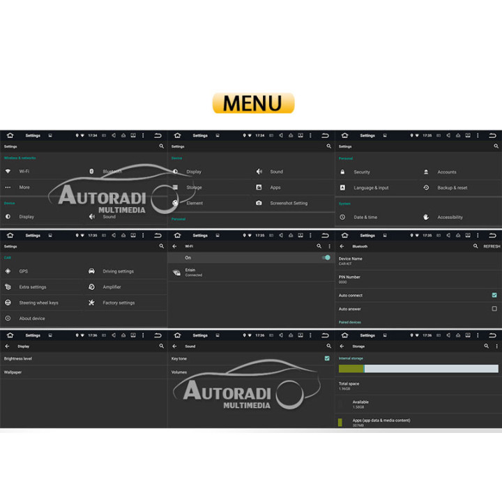 Autoradio Android 5.1