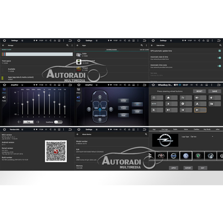 Autoradio Android 5.1