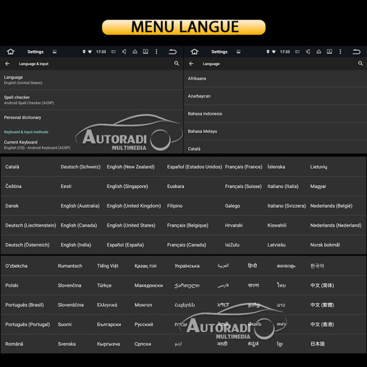 Autoradio Android 5.1