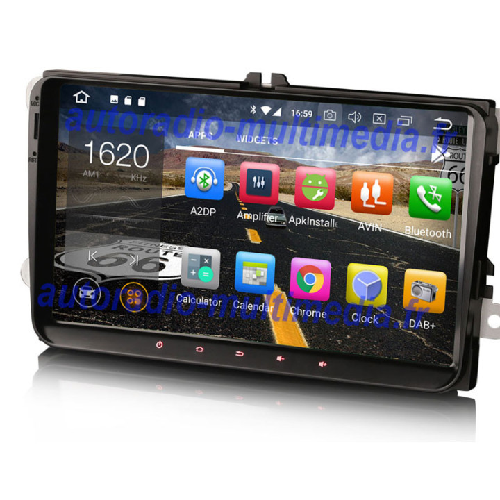 Autoradio multimédia GPS 8-core Android 8.0