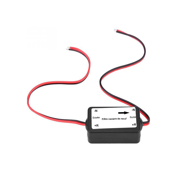Filtre Antiparasite 12 volts pour caméra de recul