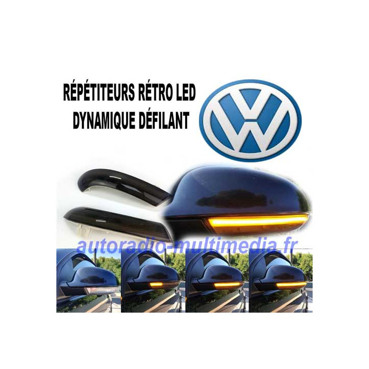 Clignotant Led Dynamique, Defilant pour Volkswagen