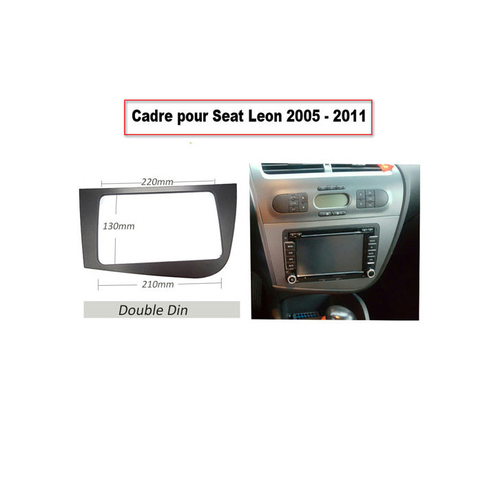 Façade autoradio Seat Leon