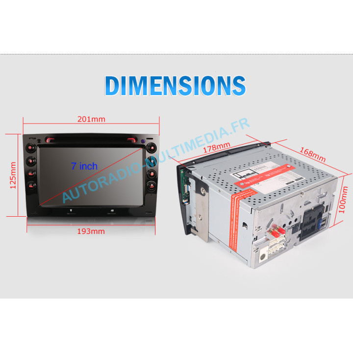 Autoradio Android 12 RENAULT MEGANE