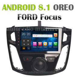 Autoradio multimedia Android 8.1 Pour FORD Focus