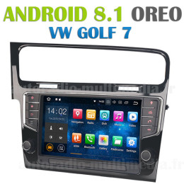 Autoradio Android 8.1 VW GOLF 7