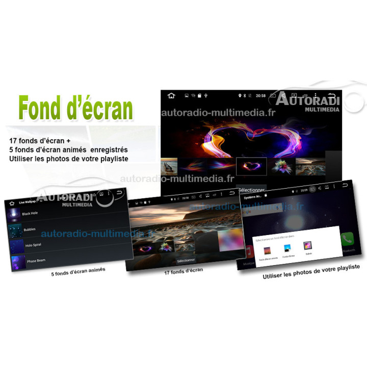 autoradio multimedia android 10 pour Ford galaxy
