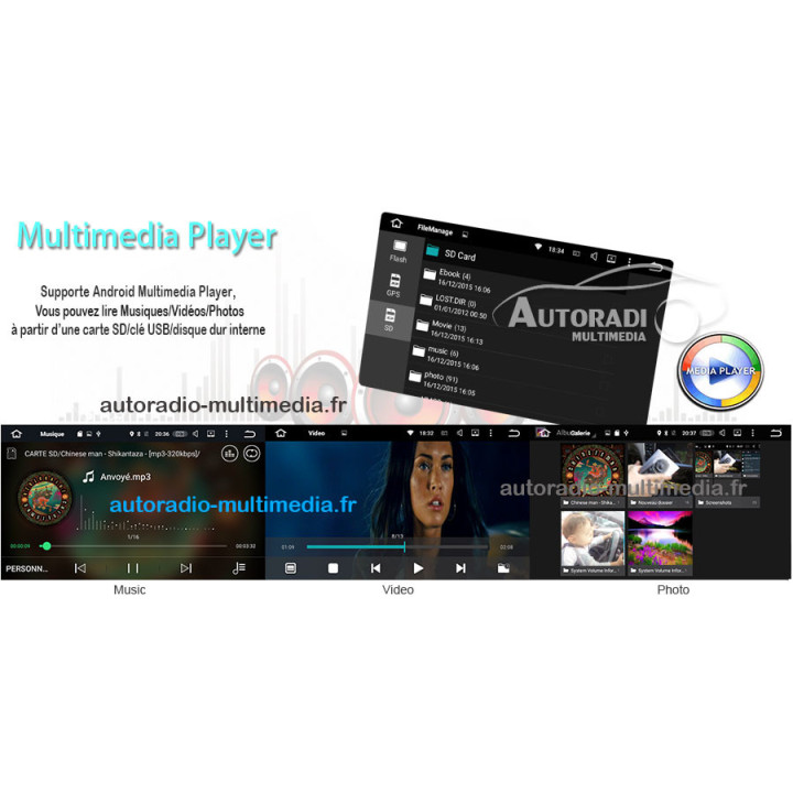autoradio multimedia android 10 pour Ford galaxy