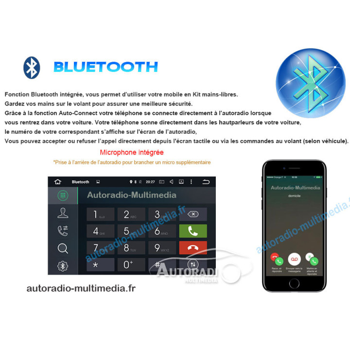 autoradio multimedia android 10 pour Ford galaxy