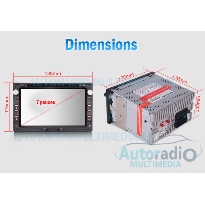 autoradio android 8.1 pour SKODA Superb