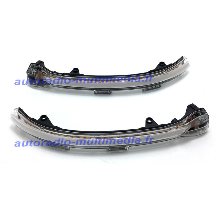 Clignotant LED Dynamique, Defilant pour volkswagen (Blanc)