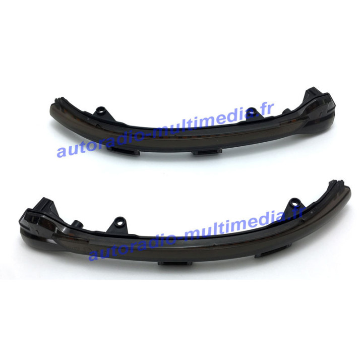 Clignotant Led Dynamique, Defilant pour volkswagen (Noir)