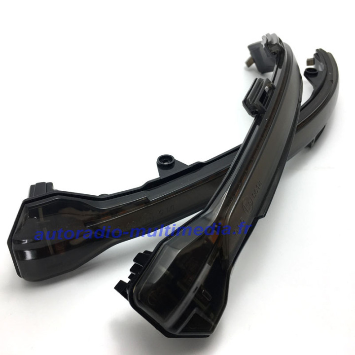 Clignotant Led Dynamique, Defilant pour volkswagen (Noir)