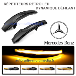 Clignotant Led Dynamique, Defilant pour Mercedes