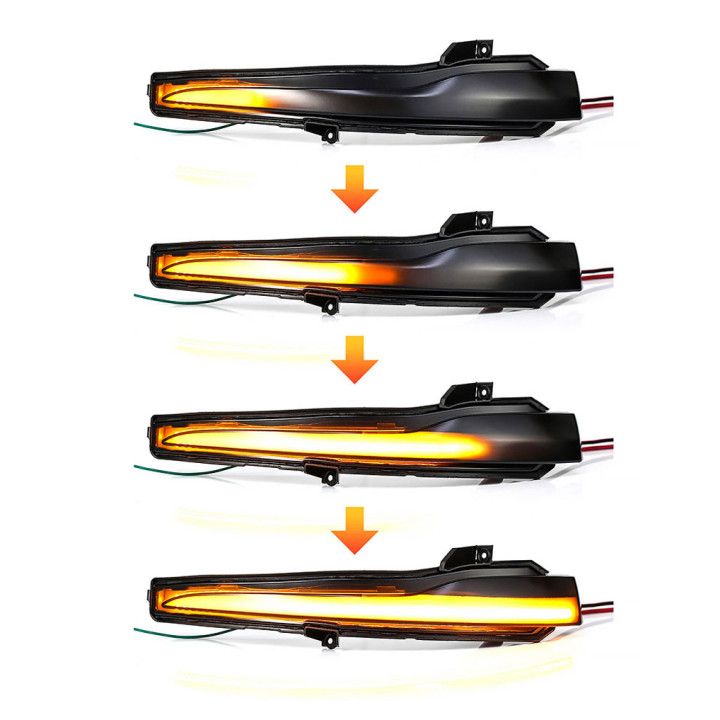 Clignotant Led Dynamique, Defilant pour Mercedes