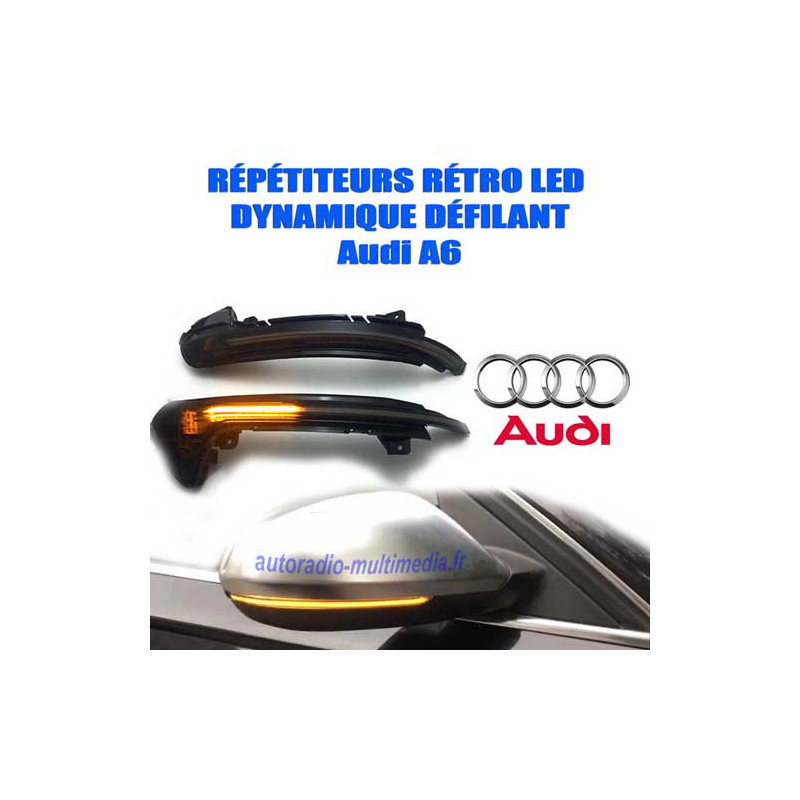Clignotant Led Dynamique, Defilant pour Audi A6