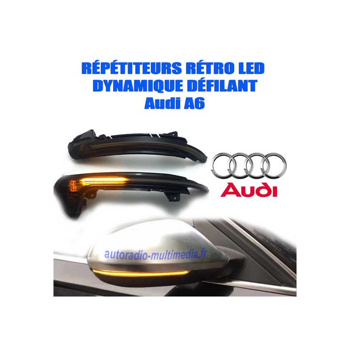 Clignotant Led Dynamique, Defilant pour Audi A6