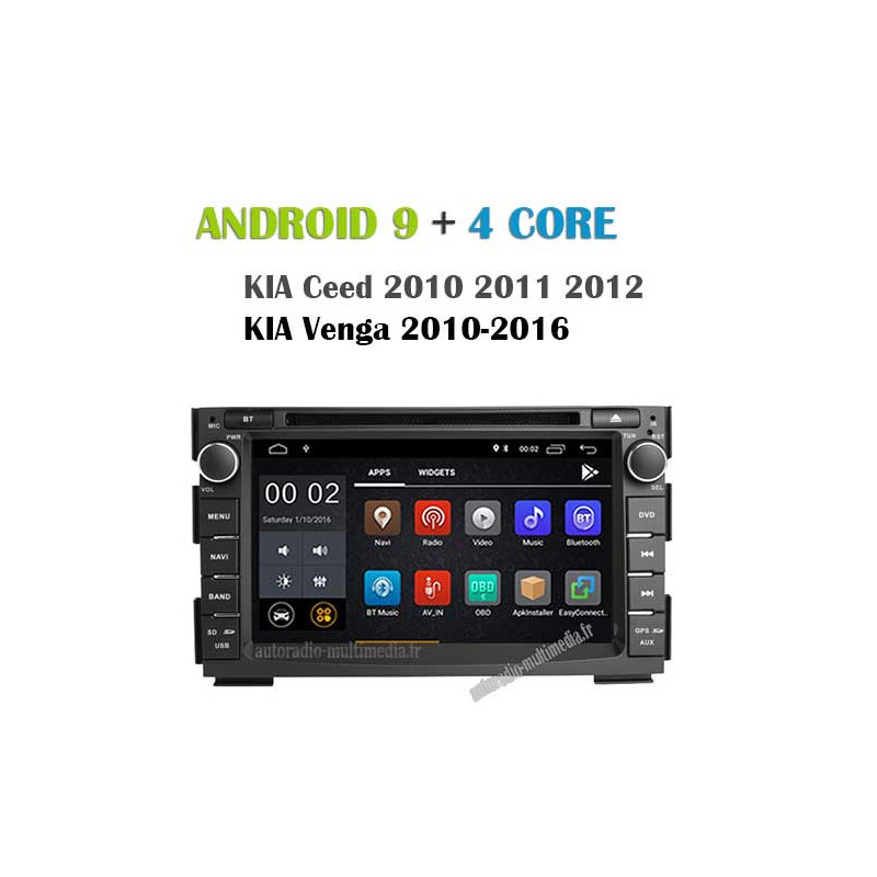 autoradio multimedia android gps  KIA CEED ET VENGA 2010 2011 2012 2013 2014 2015 2016