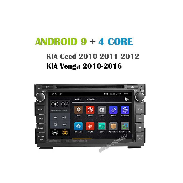 autoradio multimedia android gps  KIA CEED ET VENGA 2010 2011 2012 2013 2014 2015 2016