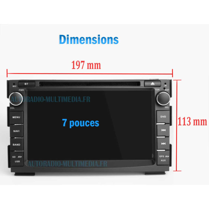 autoradio multimedia android gps  KIA CEED ET VENGA 2010 2011 2012 2013 2014 2015 2016