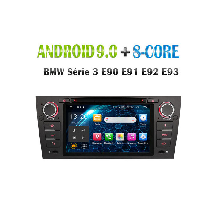 Autoradio Android 10  pour BMW série 3  E90 E91 E92 E93 M3