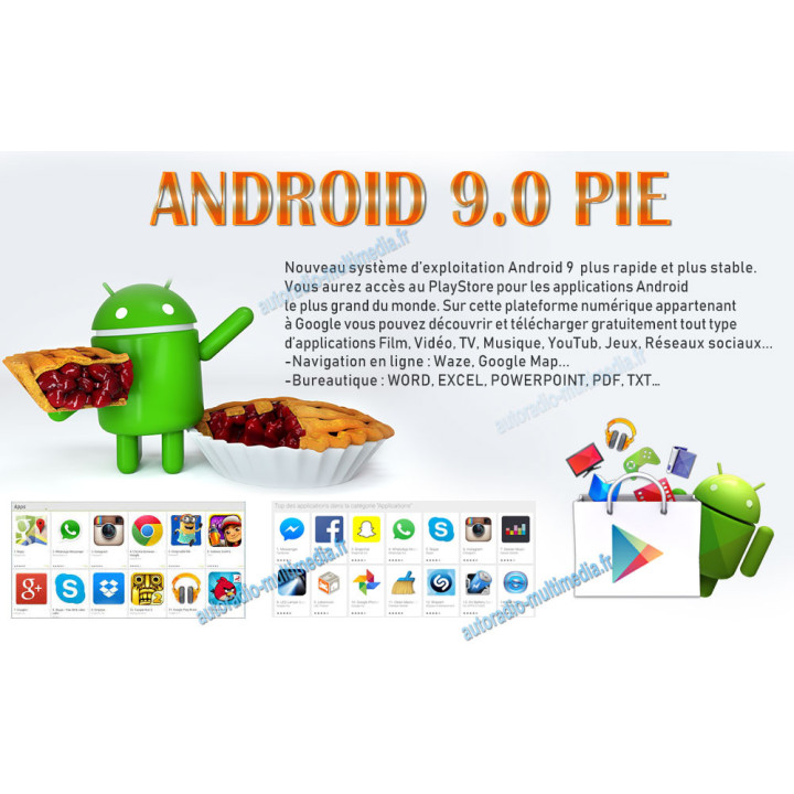 Autoradio Android 10  pour BMW série 3  E90 E91 E92 E93 M3