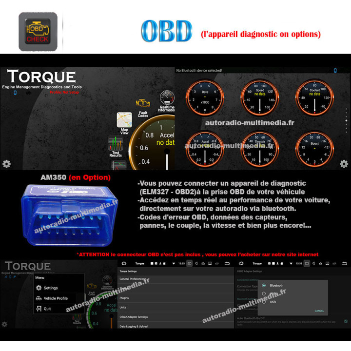 Autoradio Android 10  pour BMW série 3  E90 E91 E92 E93 M3