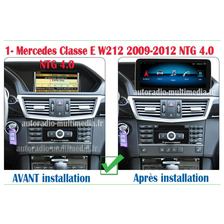 autoradio multimedia android 15 Mercedes Classe E W212