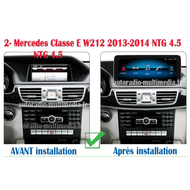 autoradio multimedia android 15 Mercedes Classe E W212