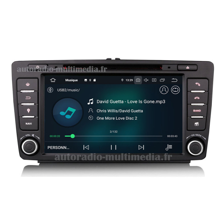Autoradio android 13  pour Skoda Octavia