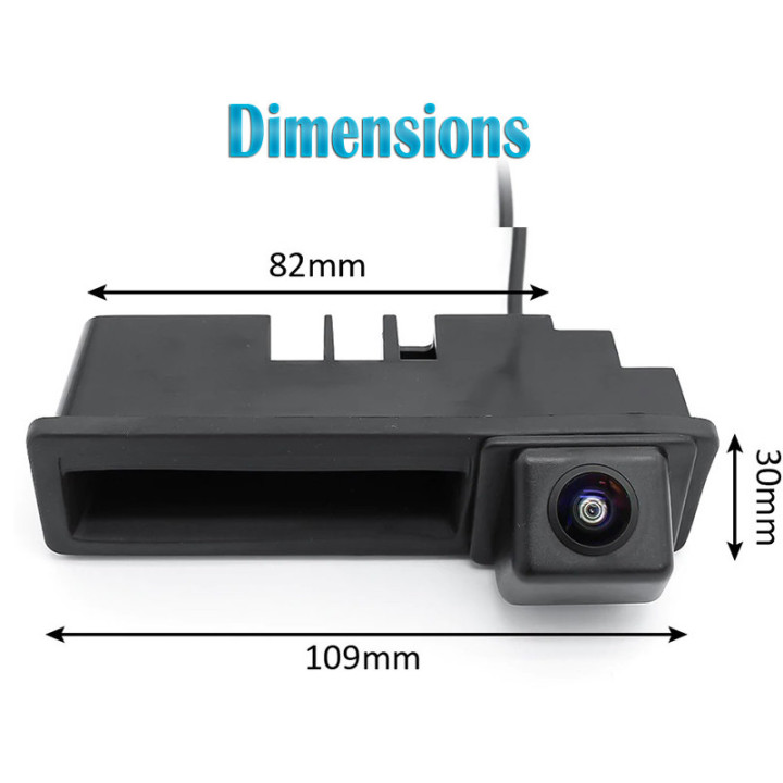 Caméra de recul  Pour Audi A3 S3 RS3 Q3 A4 S4 RS4 A4L A5 S5 RS5 Q5 A6 S6 RS6 A6L A7 Q7 A8 A8L