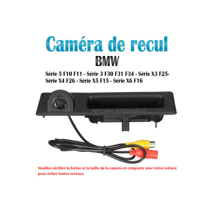 Caméra de recul HD  poignée de coffre Pour BMW F10 F11  F30 F31 F34 F25 F26 F15 F16