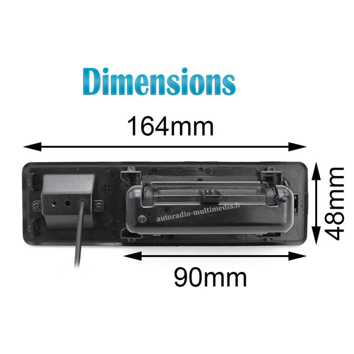 Caméra de recul HD  poignée de coffre Pour BMW F10 F11  F30 F31 F34 F25 F26 F15 F16