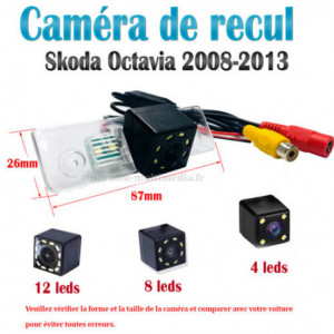 Caméra de recul pour Skoda Octavia