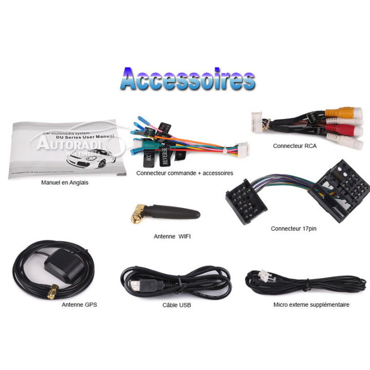 Autoradio GPS Bluetooth Android 1 pour bmw série3 E46, M3, 318 320 325