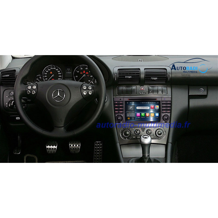 Autoradio Mercedes Classe C W203, CLC, CLK W209 - CarPlay