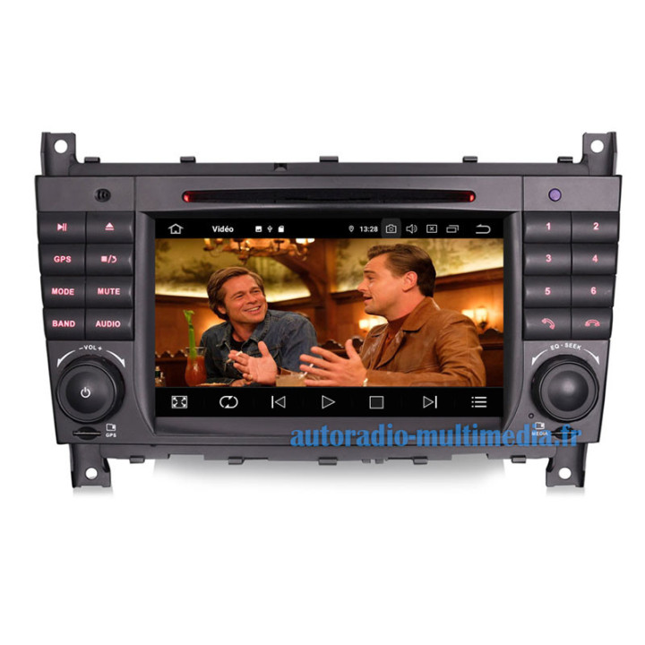 Autoradio Mercedes Classe C W203, CLC, CLK W209 - CarPlay