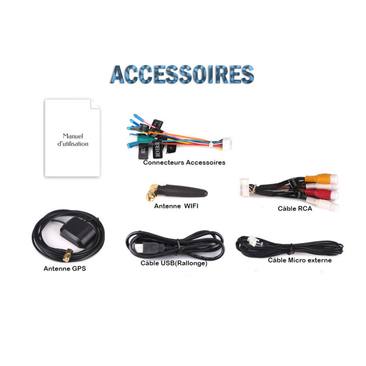 Autoradio Mercedes Classe C W203, CLC, CLK W209 - CarPlay