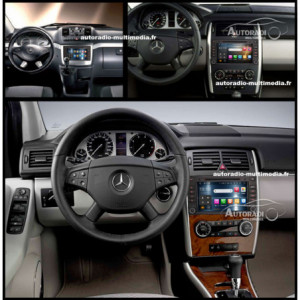 Autoradio Android 12 processeur octa-core  Mercedes classe A classe B Vito Viano sprinter Carplay intégré