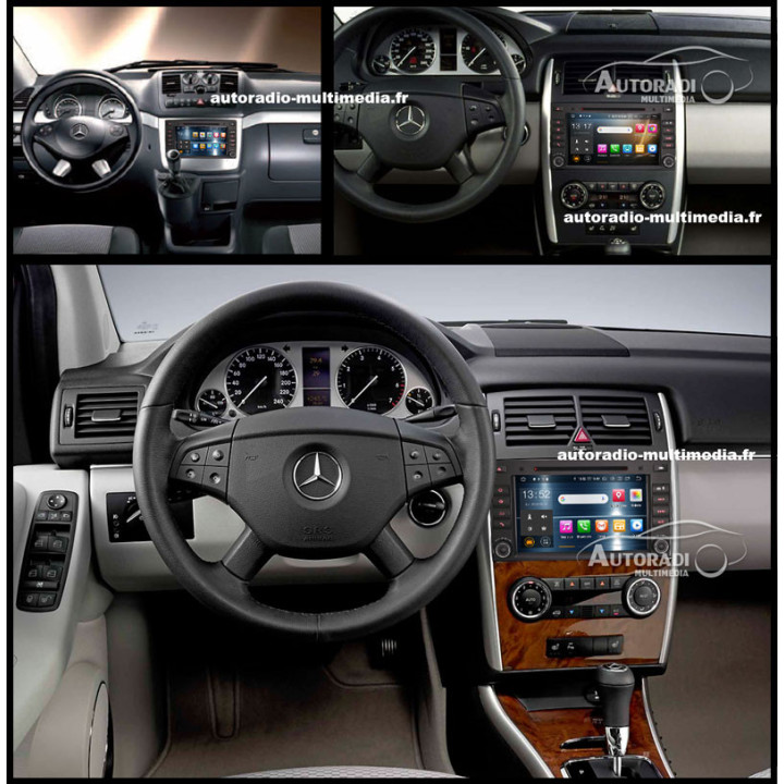 Autoradio Android 15 processeur octa-core  Mercedes classe A classe B Vito Viano sprinter Carplay intégré