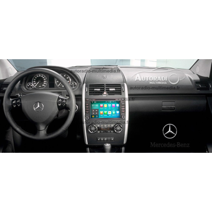 Autoradio Android 15 processeur octa-core  Mercedes classe A classe B Vito Viano sprinter Carplay intégré