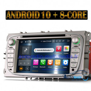 Autoradio Android 10 Pour Ford  Mondeo, Focus, S-Max, C-Max, Galaxy