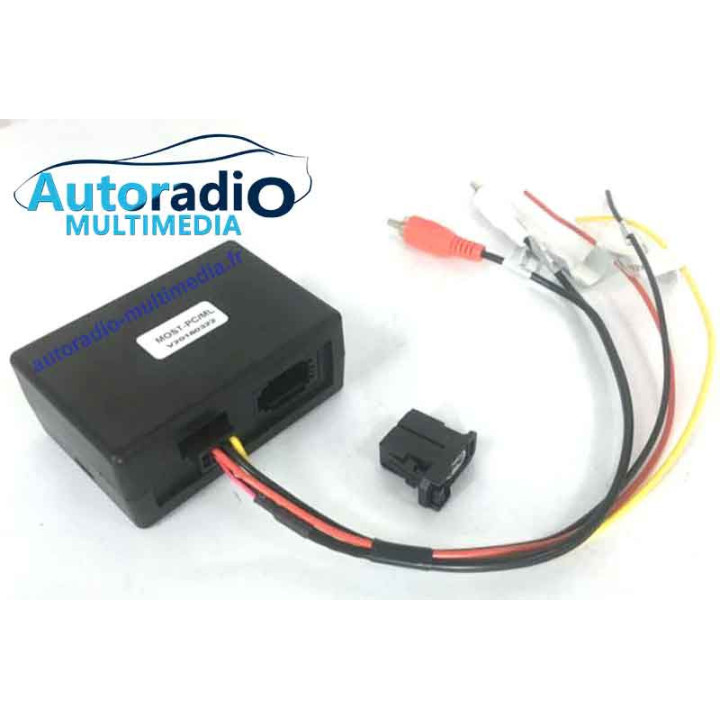 Convertisseur Fibre optique pour amplificateur Mercedes / Porsche