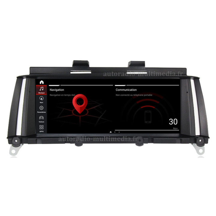 Autoradio BMW X3 F25 X4 F26 8,8" - CarPlay & Android Auto