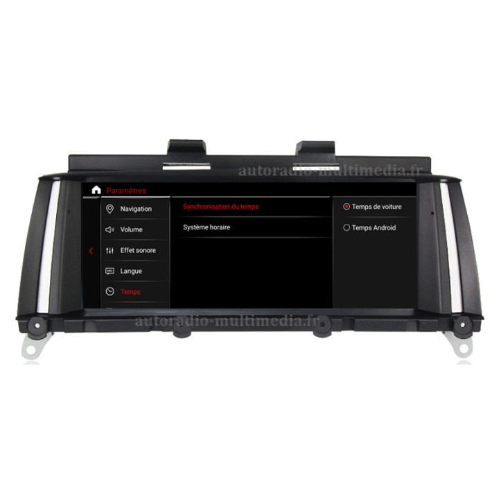 Autoradio BMW X3 F25 X4 F26 8,8" - CarPlay & Android Auto